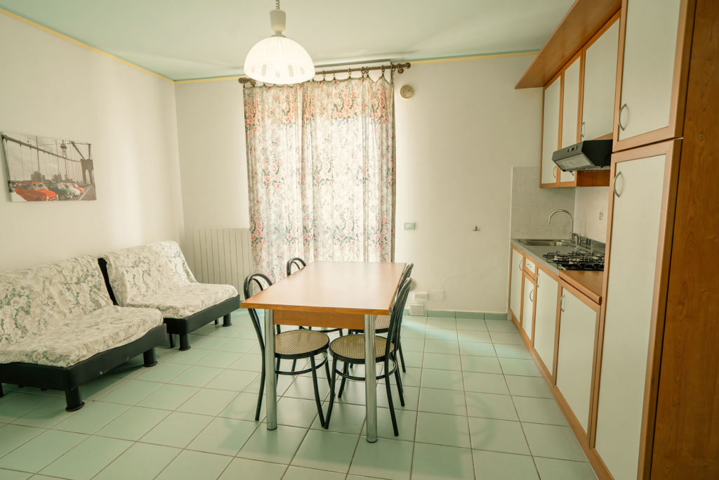 Two-room apartment on the terrace
