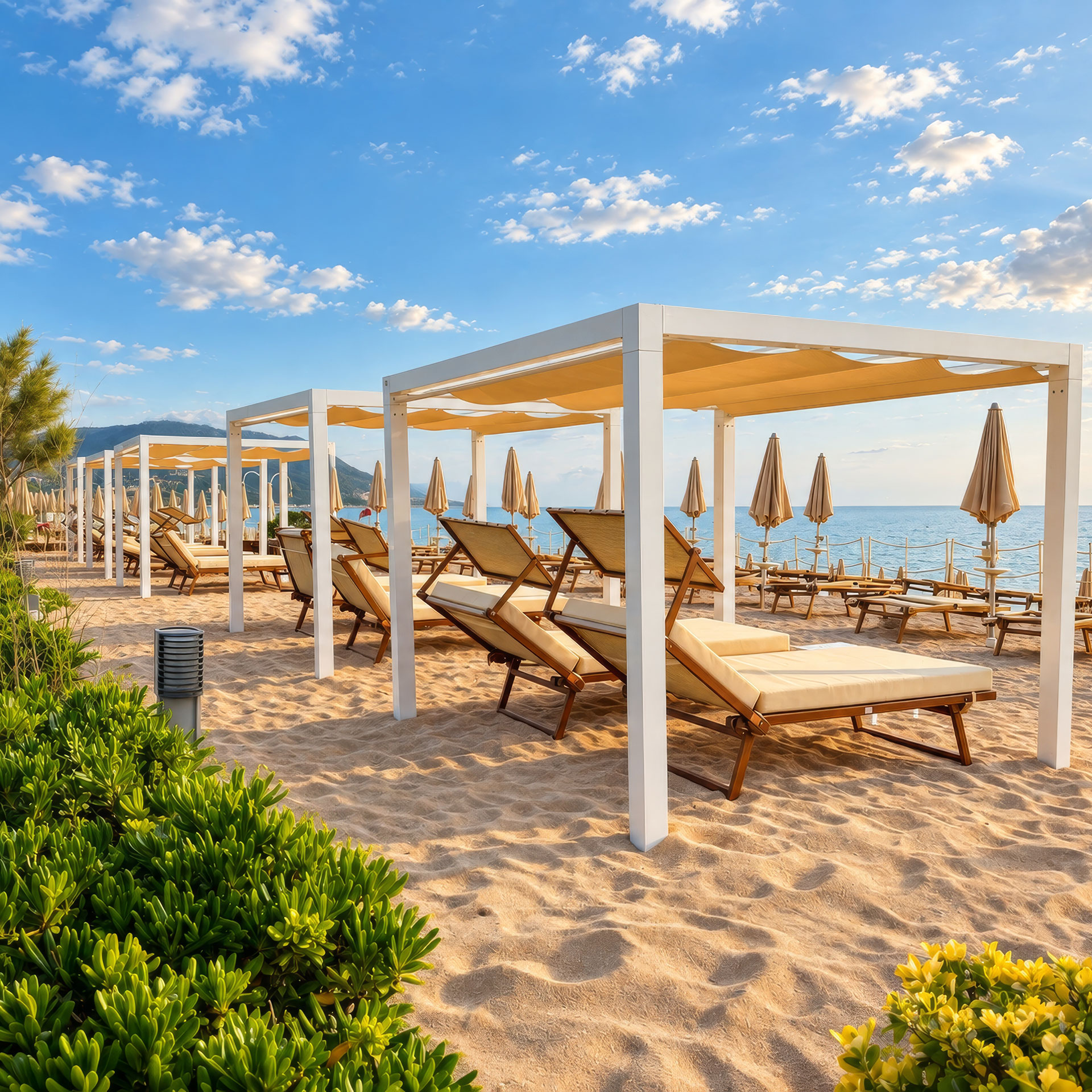 Die Gazebo-Terrasse, Ihr privater Platz am Meer